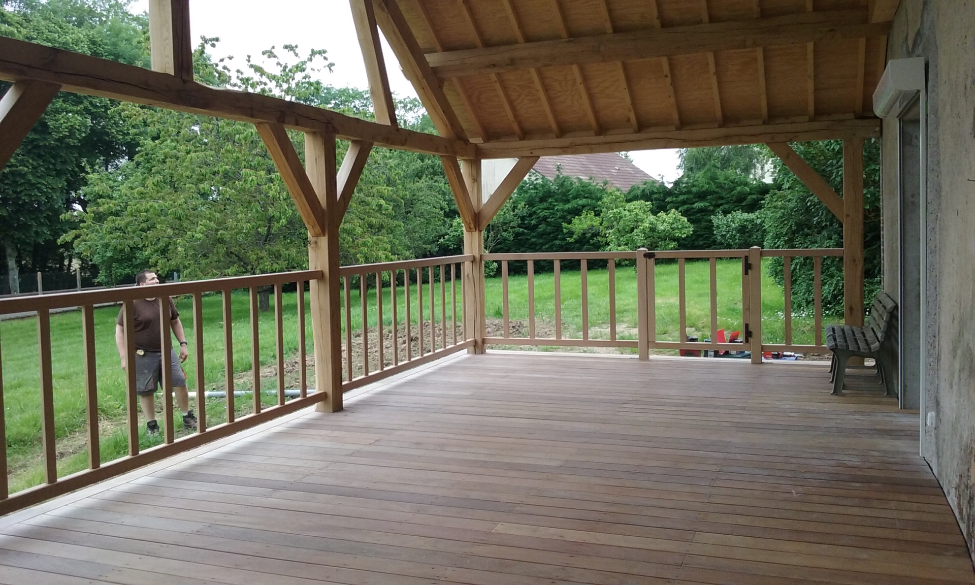 Gardes Corps Chene En Bois Sur Mesure