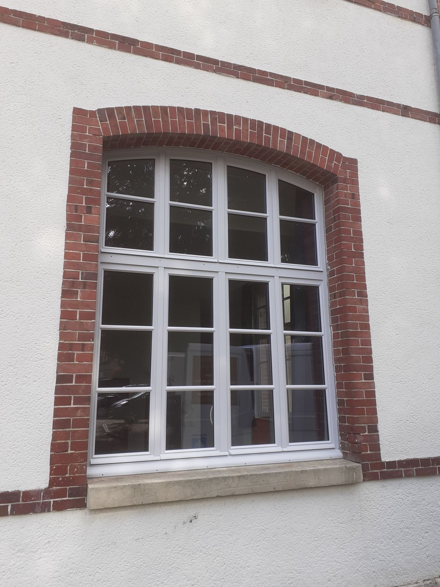 Fenetre 4 Vantaux Avec Imposte Ouvrant Bois Sur Mesure Ext