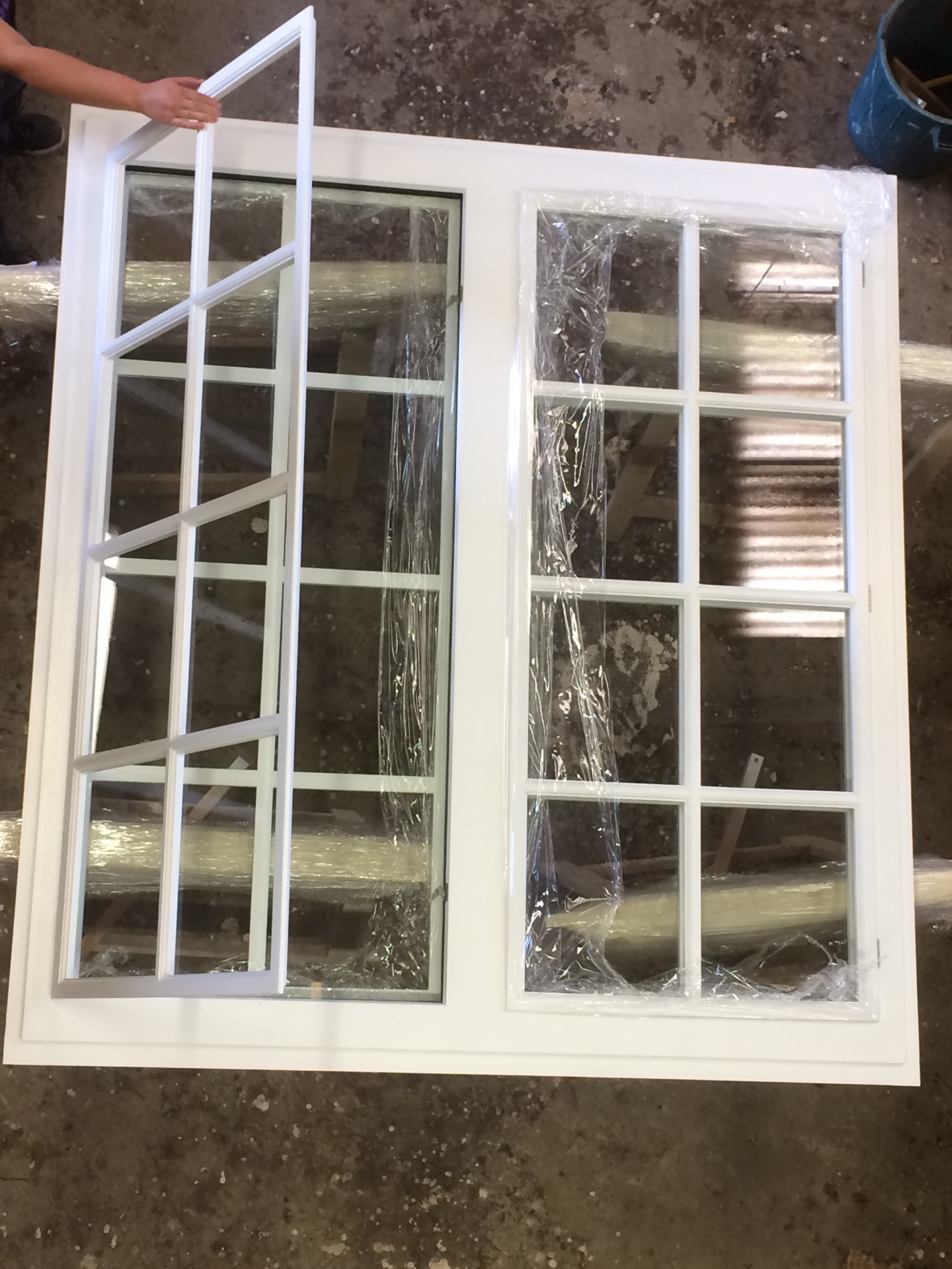 Fixe Fausse 2 Vantaux Cadre Rapporte Bois Sur Mesure