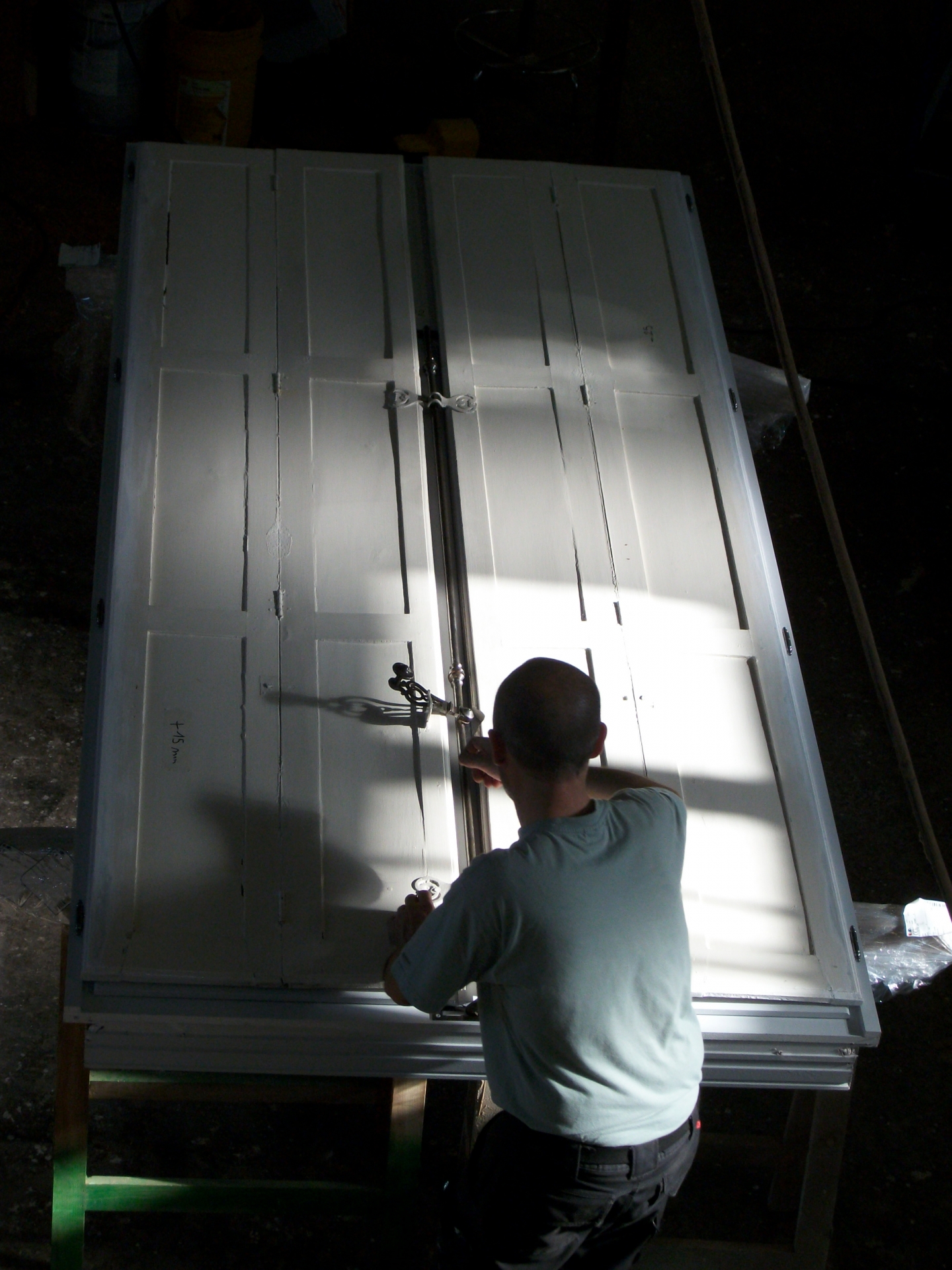 Prefecture Fenetre Et Volet Int En Bois Sur Mesure Ferme