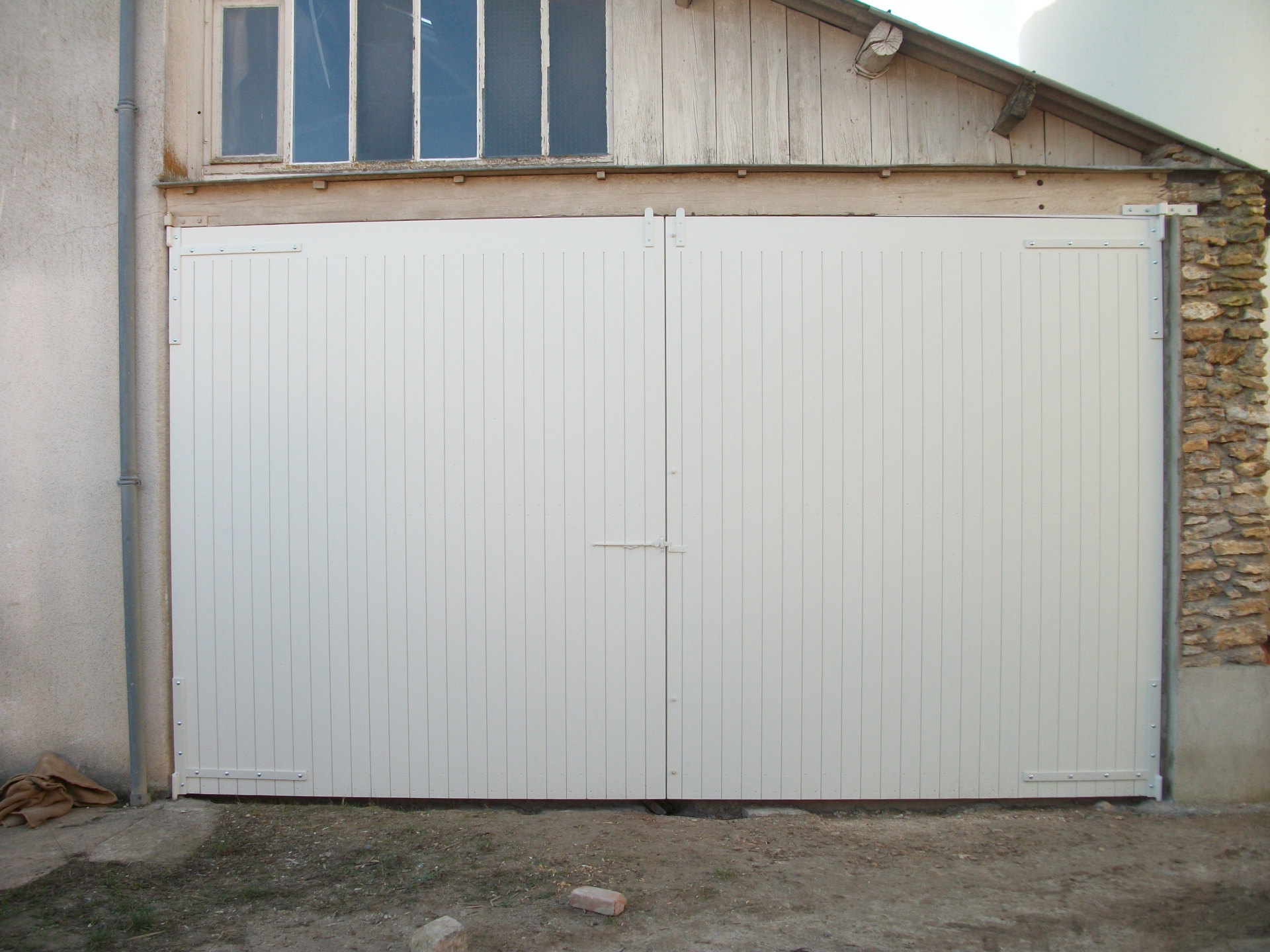Grande Porte De Grange De Type Portail Sur Mesure 2 Vantaux