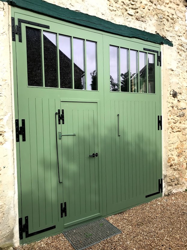 Porte Grange Vitree Partie Haute Frises Partie Basse Et Portillon