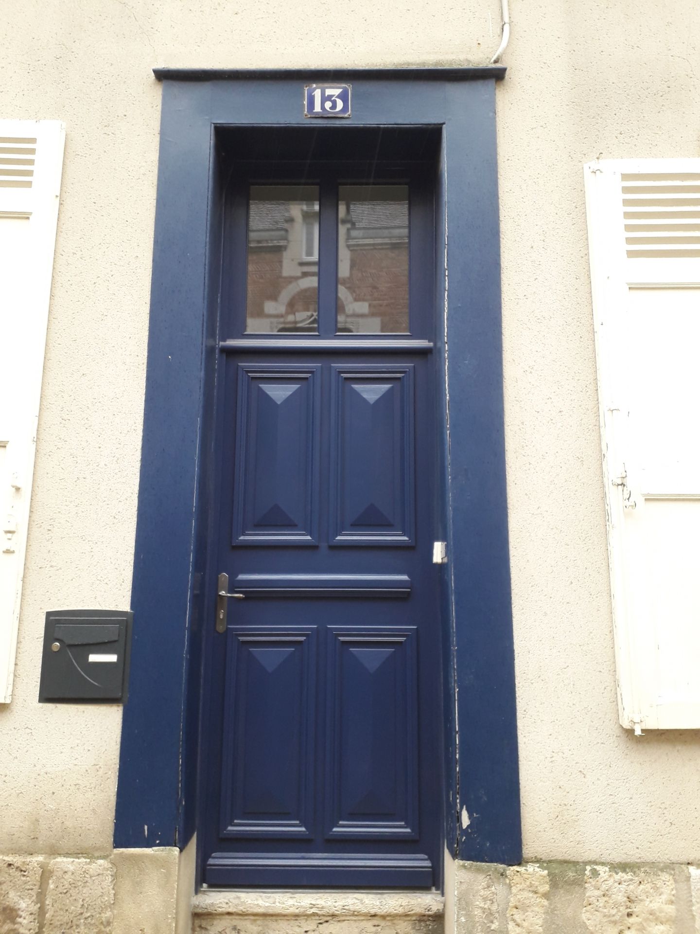 Porte Avec Imposte Panneaux Points Diamants Bois Sur Mesure