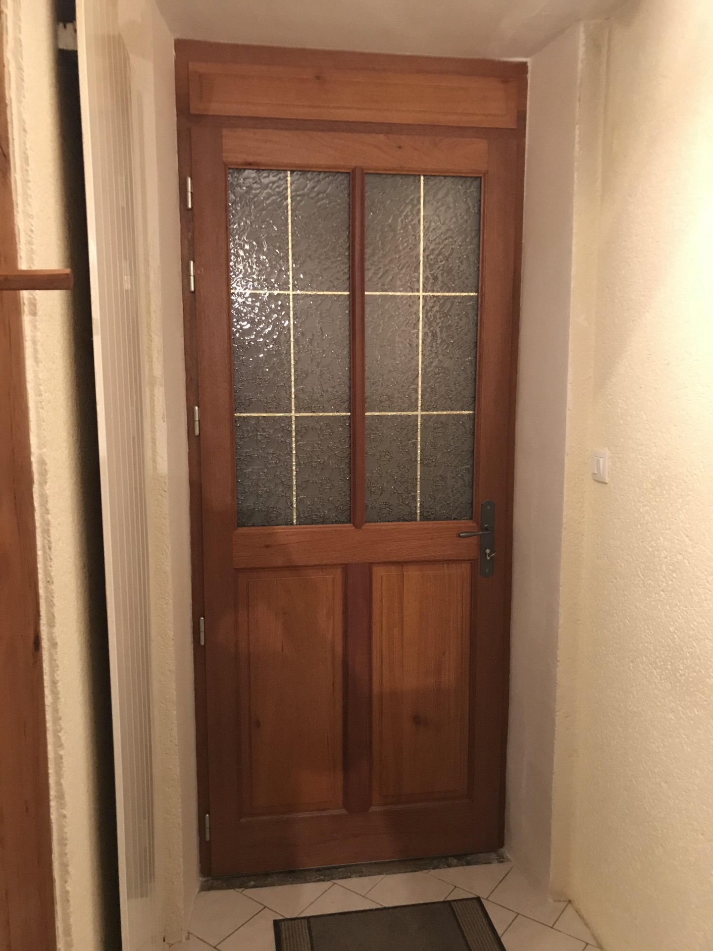 Porte Avec Volet Roulant Sur Mesure Bois Buis