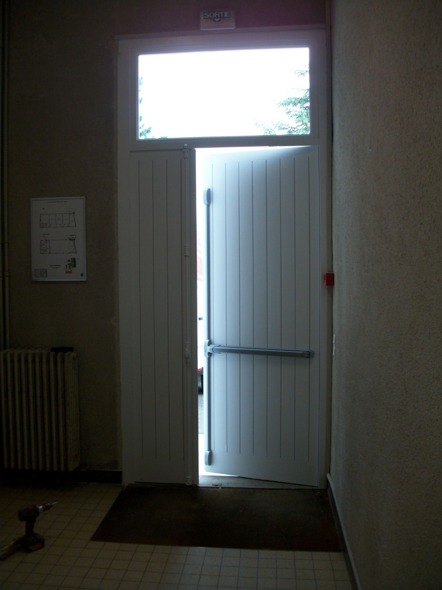 Porte Tierce Avec Imposte Et Acces Pmr Sur Mesure En Bois