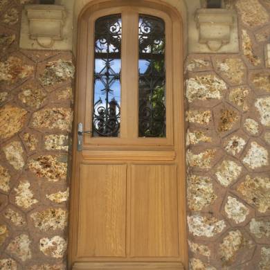Portes avec grilles