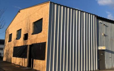 Extension de l'atelier